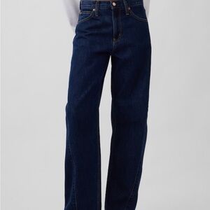 GAP high rise barrel Jean